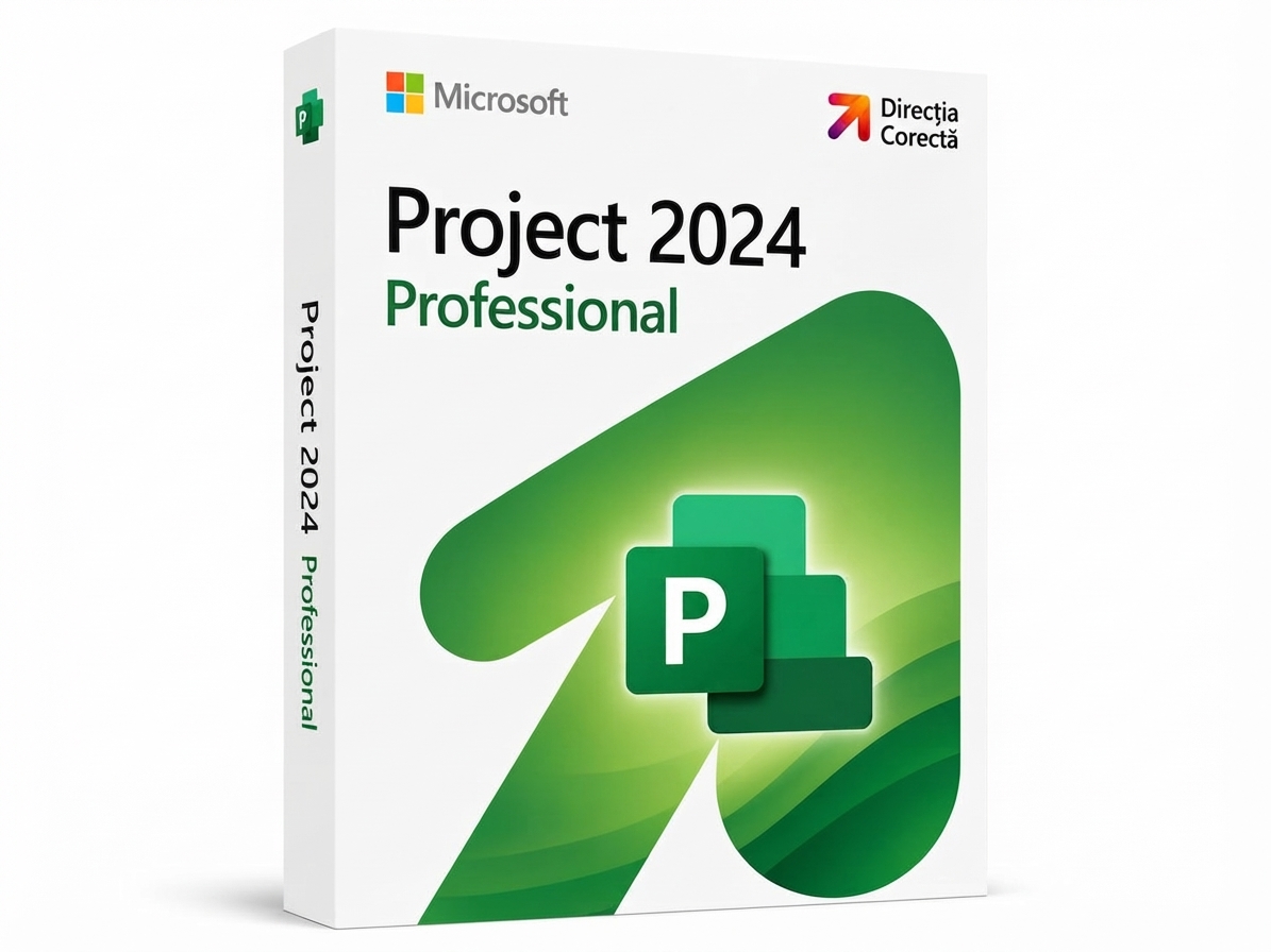 Licență Microsoft Project 2024 Professional cutie produs